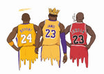 Kobe, Lebron og Jordan